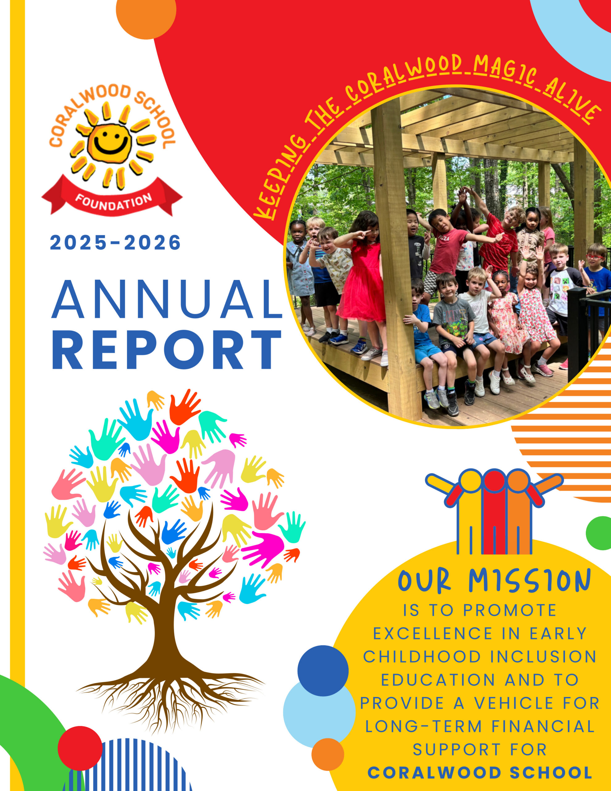 Coralwood School Foundation Annual Report Cover 2025-26